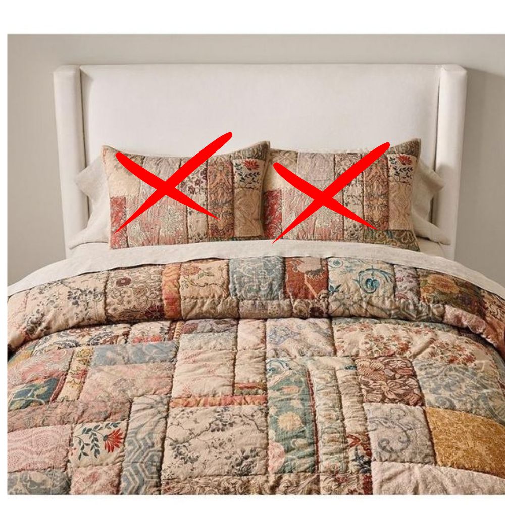 Pottery Barn Valentina Rosewood Patchwork Quilted King Bedspread - Multi