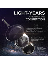 Circulon Scratch Defense Non-Stick Aluminium Cookware 5 Piece Pan Set