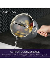 Circulon Scratch Defense Non-Stick Aluminium Cookware 5 Piece Pan Set