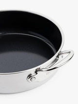GreenPan Premiere Stainless Steel Ceramic Non-Stick Casserole & Lid 26cm