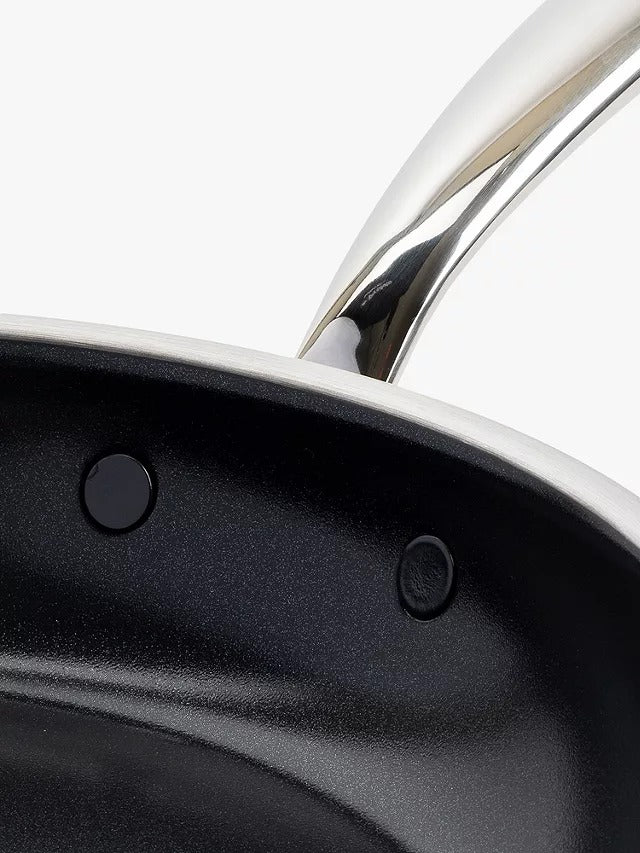 GreenPan Premiere 3 Ply Stainless Steel Ceramic Non Stick Pan Set 2 Piece - Kazoop 