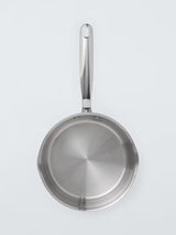 John Lewis 'The Pan' Stainless Steel Uncoated Saucepan & Lid Set 3 Piece