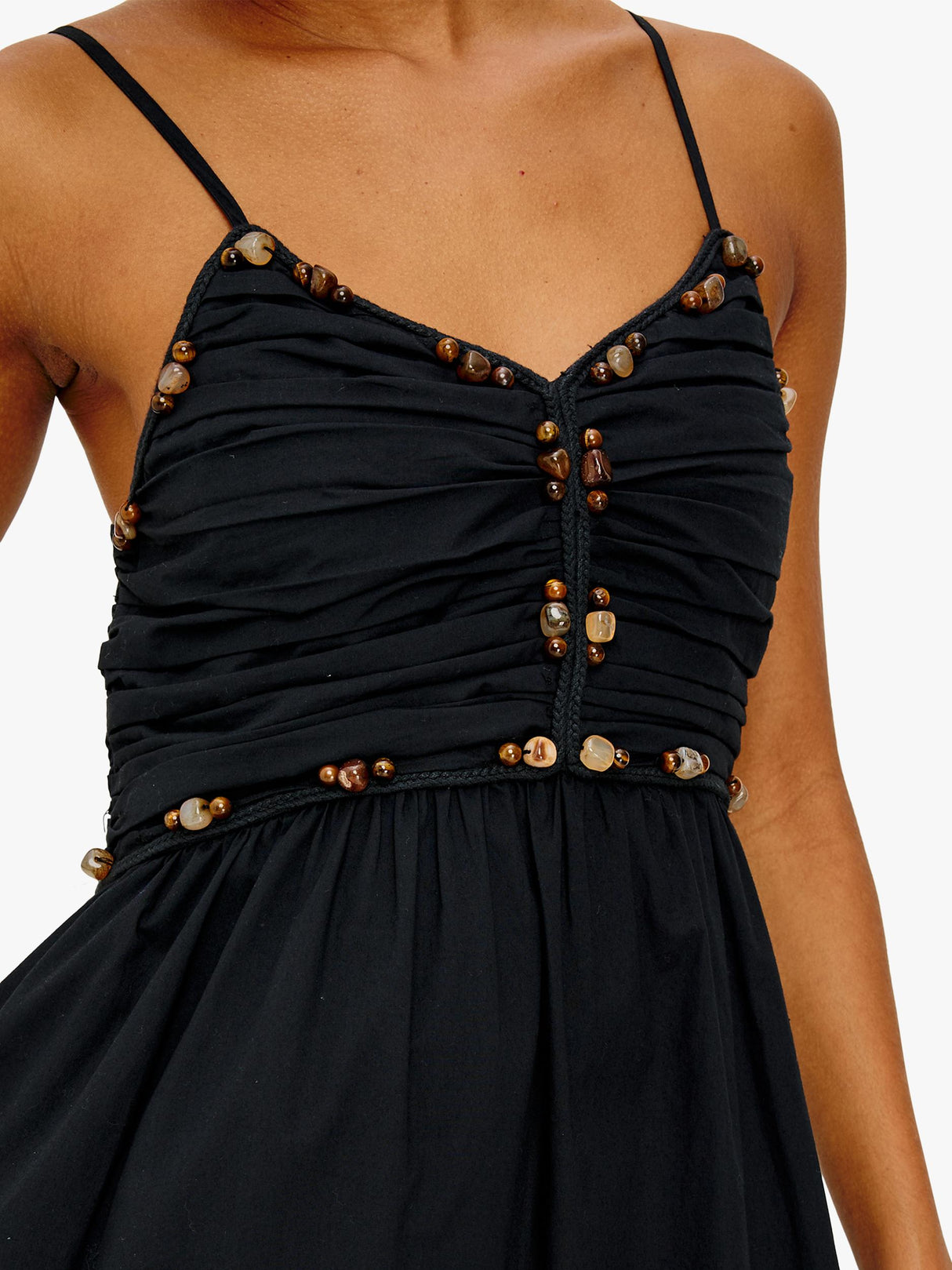 Rails Ivana Women's Sleeveless Cotton Poplin Maxi Dress - Medium - Black