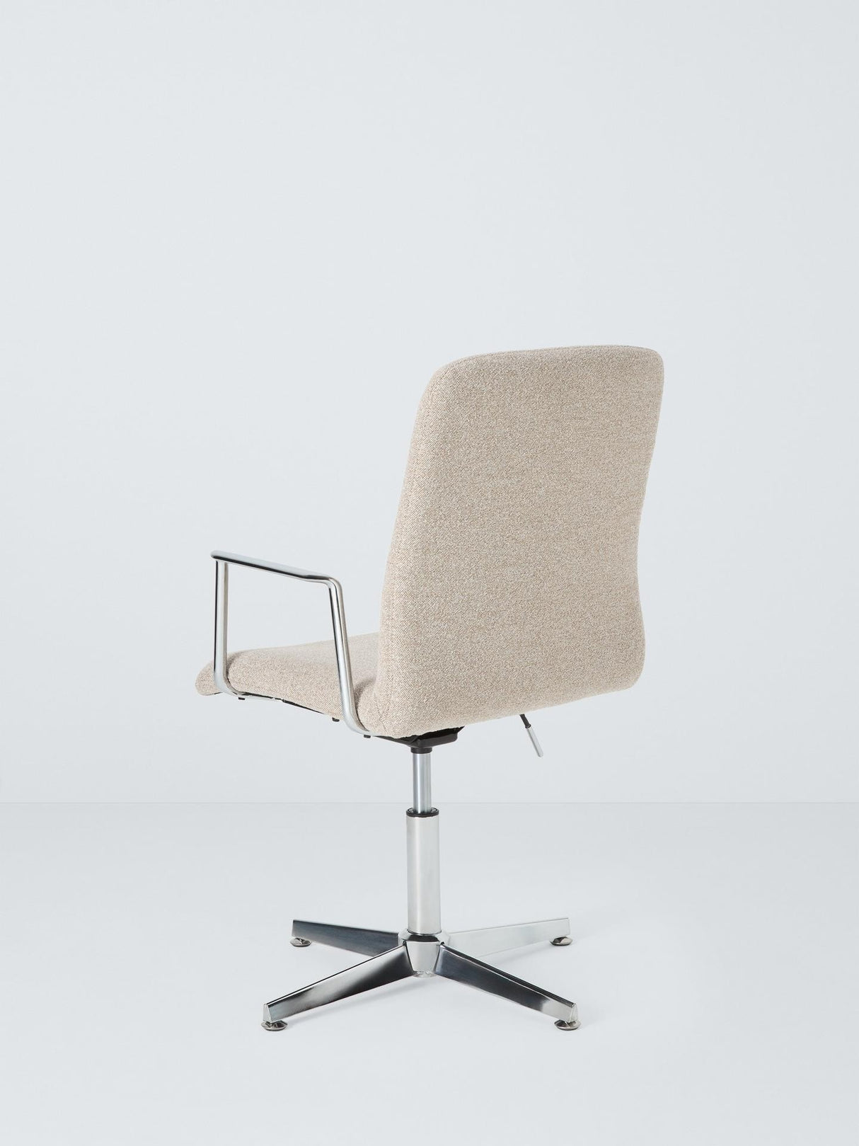 John Lewis Auden Modern Workspace Office Computer Chair - Natural/Silver