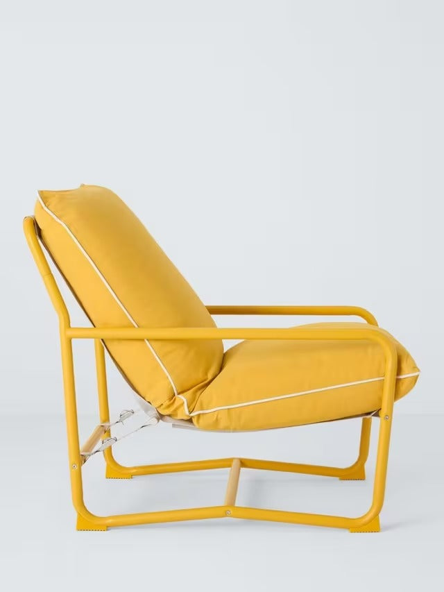 John Lewis Marcy Sling Patio Garden Patio All-weather Chair - Golden Olive