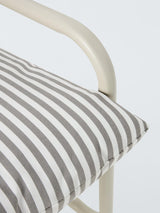 John Lewis Marcy Sling Reclining Outdoor Garden Chair - Greige 84x65x94cm