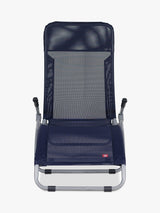 Fiam Samba Fully Assembled Folding Adjustable Garden Sun Lounger Chair Navy