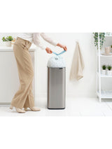 Brabantia Bo Touch Bin 30L Matt Steel Fingerprint Proof Waste Bin - Silver