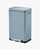 EKO X Cube 30L Kitchen Pedal Bin with Inner Bucket H64 x W36 x D30cm - Blue