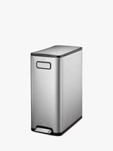 EKO Ecofly 45L Kitchen Recycling Stainless Steel Pedal Bin with Inner Bucket