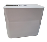 Simplehuman Mini Recycler Modern Kitchen Steel Dual Pedal Bin 15L - White