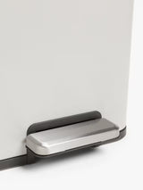 John Lewis 2 Section 60L Recycling Kitchen Pedal Bin with Handles - Grey