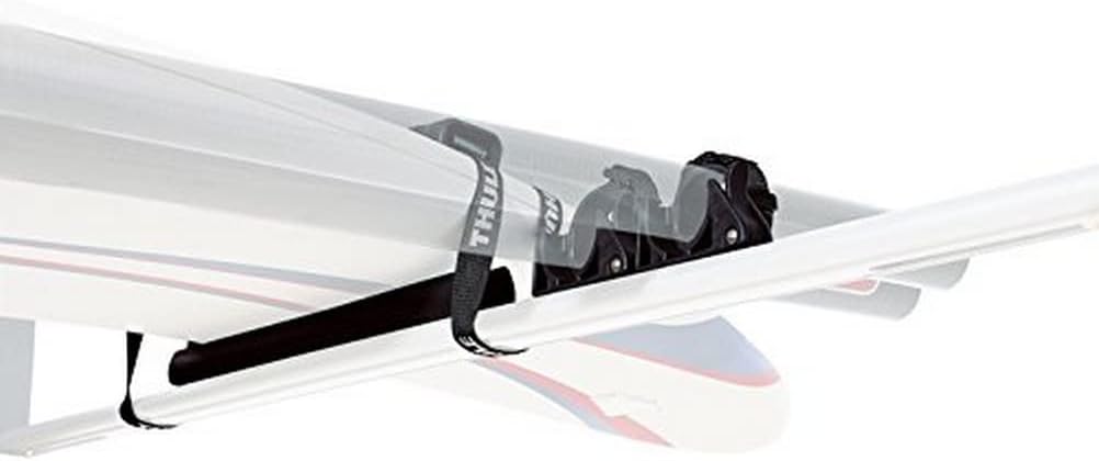 Thule 833 T-Track Pads Sailboard & Surfboard Car Roof Rack Carrier - Black