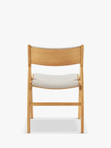 John Lewis X-Ray Standard Dining Armchair 84.0 x 53.0 x 55.0cm - Natural