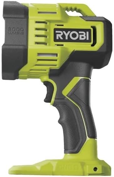 Ryobi 18V ONE+ LED Cordless Heavy Duty Spotlight (Bare Tool) - Hyper Green