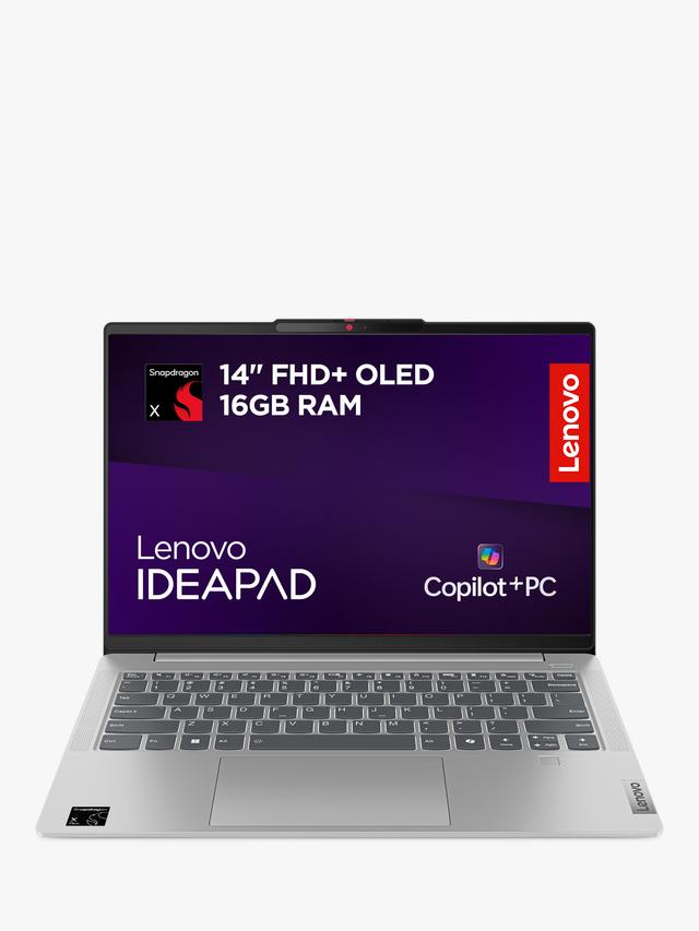 Lenovo IdeaPad 5x Convertible Laptop Snapdragon X 16GB RAM 1TB SSD 14” Grey