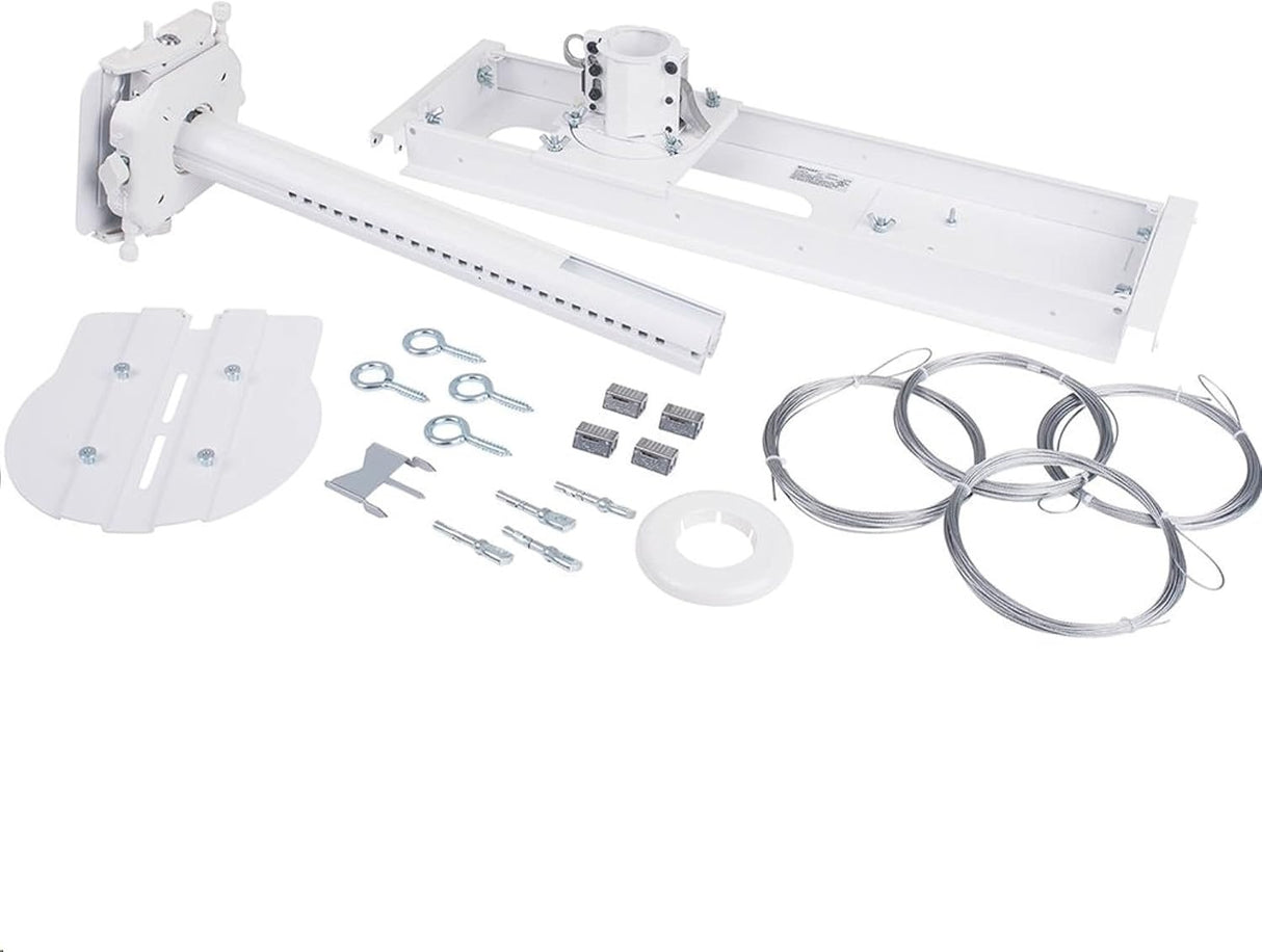 Vaddio QuickCAT Universal Suspended Ceiling Camera Mount - White