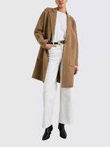 Rails Women's Everest Classic Knee Length Winter Wool Blend Coat - Camel - S