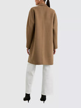 Rails Women's Everest Classic Knee Length Winter Wool Blend Coat - Camel - S