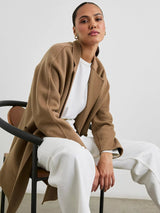 Rails Women's Everest Classic Knee Length Winter Wool Blend Coat - Camel - S