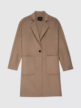 Rails Women's Everest Classic Knee Length Winter Wool Blend Coat - Camel - S