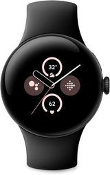 Google Pixel Watch 2 Wi-Fi GPS Bluetooth 41mm Smartwatch - Obsidian Black