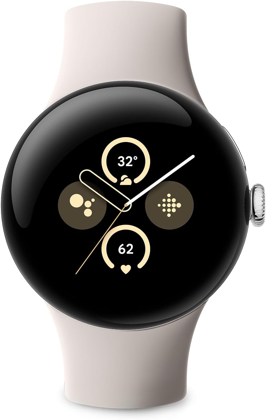 Google Pixel Watch 2 Android Fitness Wi-Fi Smartwatch – Polished Silver