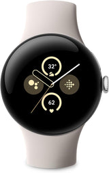 Google Pixel Watch 2 Android Fitness Wi-Fi Smartwatch – Polished Silver