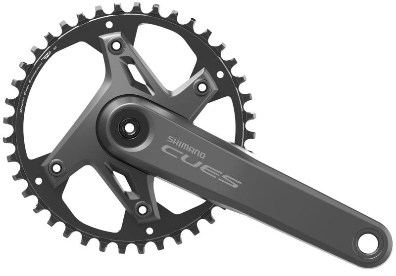 Shimano Bike Spares Cues FC-U6000 9/10/11-Speed 40T 175mm Crankset - Black