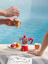 Bialetti Dolce & Gabbana Sicilian Carretto Moka Espresso Coffee Maker Set