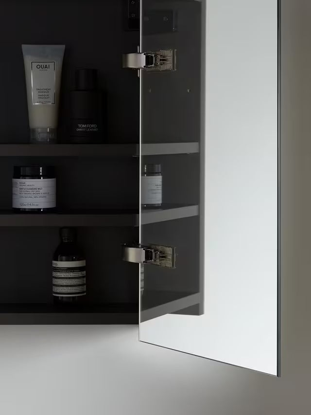 John Lewis Small Single Mirror-Sided Bathroom Cabinet 50 x 30 x 13.5cm