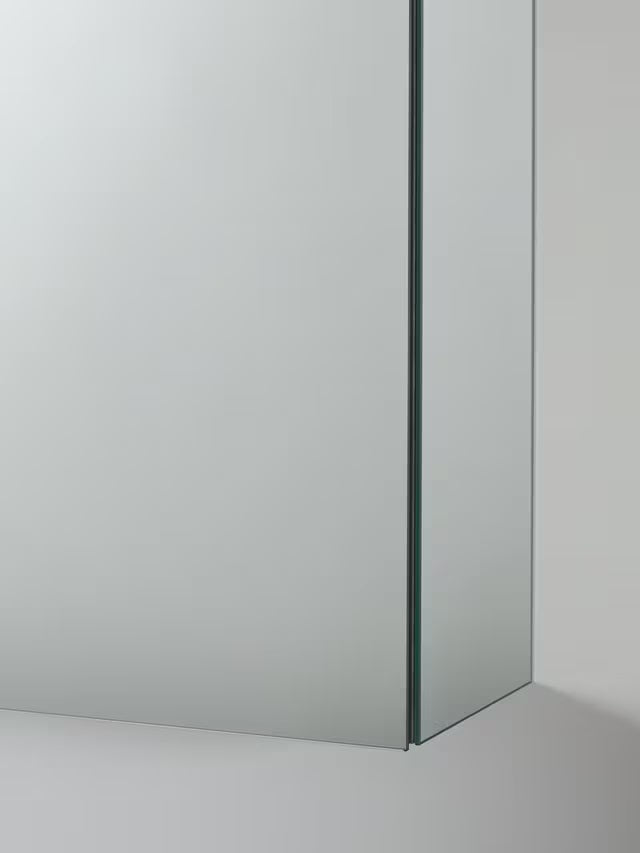 John Lewis Small Single Mirror-Sided Bathroom Cabinet 50 x 30 x 13.5cm