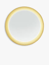 John Lewis Illuminated LED Round Decorative Bathroom Tray Mirror - Grey