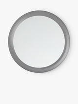 John Lewis Illuminated LED Round Decorative Bathroom Tray Mirror - Grey