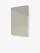 Hib. Fusion Curve Aluminium Bathroom Wall Mirror 60 x 40cm - Matt White