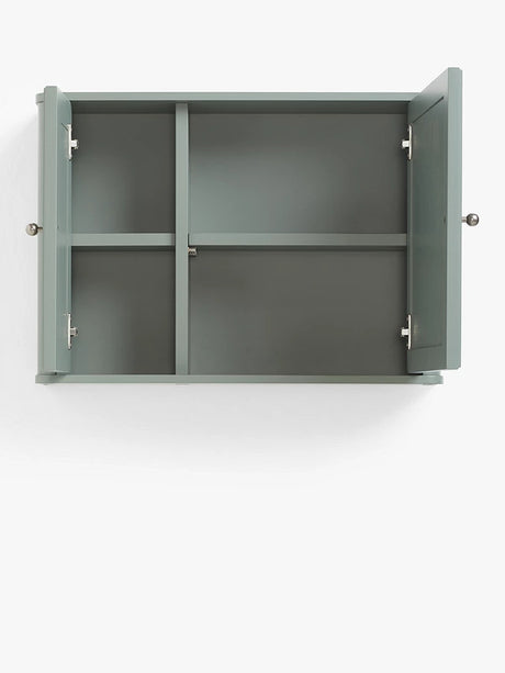 John Lewis Portsman Double Mirrored Bathroom Cabinet H42 x W60cm - White