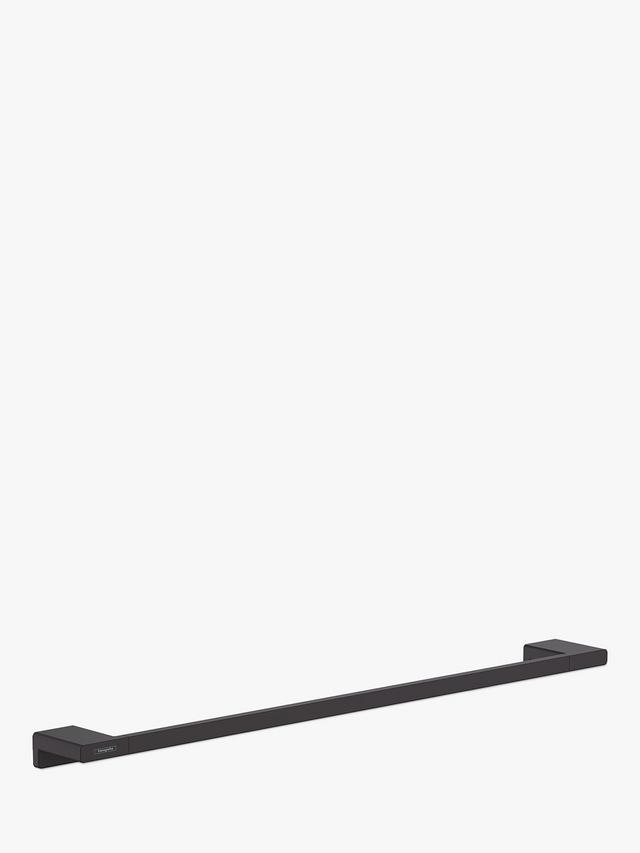 Hansgrohe AddStoris 648mm Wall Mounted Bathroom Bath Towel Rail - Matt Black