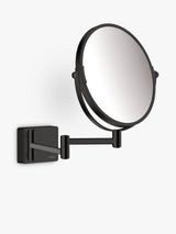 Hansgrohe AddStoris Wall-Mounted Magnifying Shaving Mirror - Matt Black