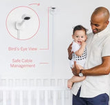 Nanit Pro Camera Wall Mount Breathing Baby Monitoring System 2-Ways - White
