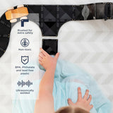 Connetix Roads Creative Pack Magnetic Tiles 48 Piece Set for Kids - Black