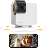 Petcube Cam 360 Interactive WiFi Smart Pet Home Monitoring Camera - White