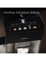 Siemens TQ515GB9 EQ500 Fully Automatic Bean Coffee Machine - Piano Black