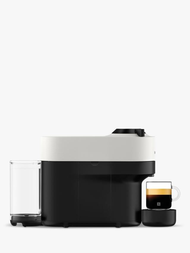 Nespresso by Krups Vertuo Pop Pod Compact Coffee Machine - Coconut White