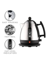 Dualit Lite Kettle & Toaster Set with Sandwich Cages (DPP2A/ DMK1) - Black