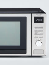John Lewis 26L Air Fryer Freestanding Microwave 900W - Black/Stainless Steel