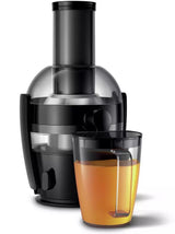 Philips HR1855/70 XL 2L 800W Quick Clean Fruit Veg Juicer - Black/Silver - Kazoop 
