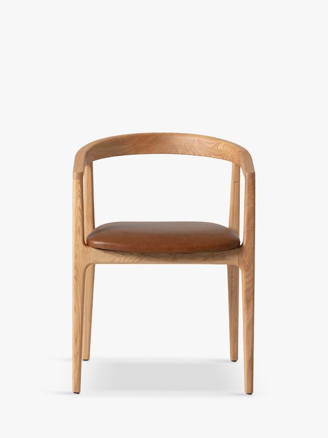 Swyft Model 01 Fully Assembled Dining Chair Set of 2 - Leather - Oak/Maple