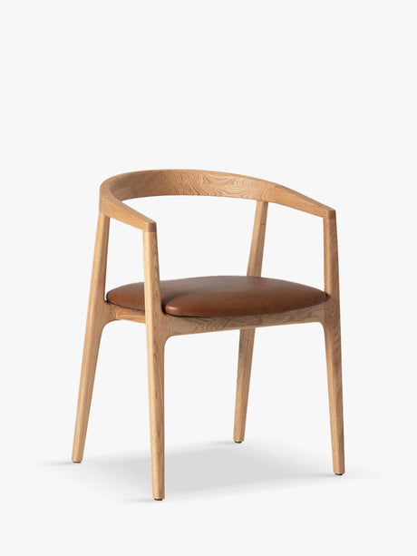 Swyft Model 01 Fully Assembled Dining Chair Set of 2 - Leather - Oak/Maple