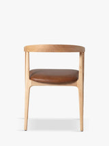 Swyft Model 01 Fully Assembled Dining Chair Set of 2 - Leather - Oak/Maple