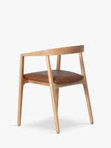 Swyft Model 01 Fully Assembled Dining Chair Set of 2 - Leather - Oak/Maple